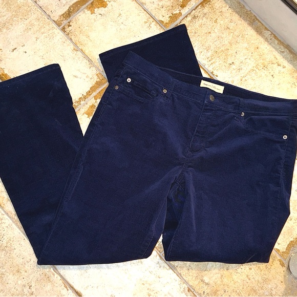 Gap Baby Boot Navy Corduroy Pants- Short length - Picture 1 of 8